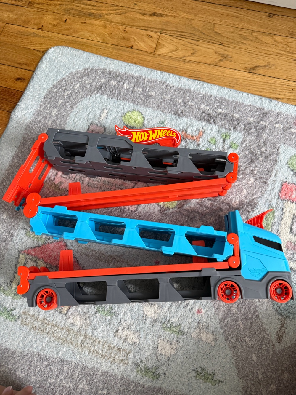 Hot Wheels Car Carrier Truck Toy